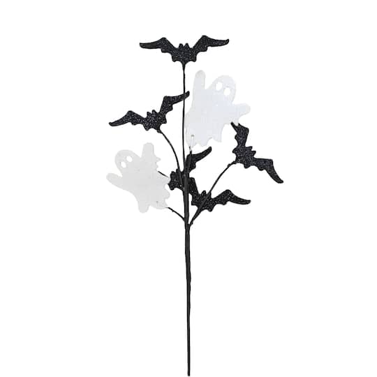 12" Black Bat and White Ghost Pick by Ashland®